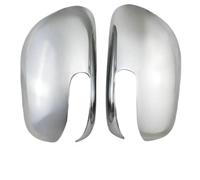 Para Toyota Corolla Para Premio Para Vitz Para Belta 2007-2013 Cubierta De Espejo De Puerta De Coche Embellecedor Estilo Pasta Tapa espejo(Chrome Silver)
