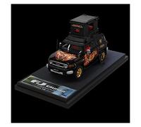 para Toyota FJ Cool Luze Forest Park Aleación Simulación Coche Modelo Decoración Colección 1 64(4)