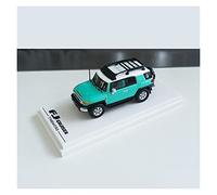 para Toyota FJ Cool Luze Forest Park Aleación Simulación Coche Modelo Decoración Colección 1 64(7)
