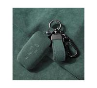 Para Toyota Para Alphard Para PREVIA Para Voxy Para Noah Para Esquire Para Vellfire Para Harrier Funda De Gamuza Para Llave 5 Botones Accesorios.(Green-lanyard strap)