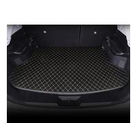 para Toyota para Avalon para Avanza 7Asiento para Auris para Aqua para Crown Esteras Maletero Coche Cuero PU Accesorios Interiores Alfombrilla para Maletero(Black Beige,Type B)