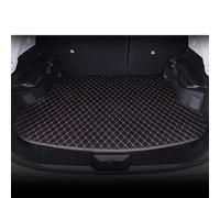 para Toyota para Avalon para Avanza 7Asiento para Auris para Aqua para Crown Esteras Maletero Coche Cuero PU Accesorios Interiores Alfombrilla para Maletero(Black Pink,Type E)