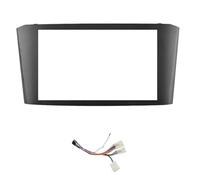 para Toyota para Avensis 2002 2003 2004 2005 2006 2007 2008 Radio Coche 2 DIN 7 Pulgadas Marco Fascia CD DVD Panel Interior Audio Tablero MENSUNUBNM(Frame-Cable 2)