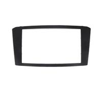para Toyota para Avensis 2002-2008, Panel Estéreo Doble 2 DIN, Radio, Fascia, DVD, Instalación De Tablero, Kit De Molduras Marco Radio de Coche(Black,173x98mm)