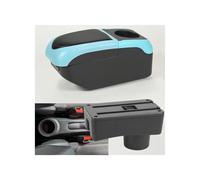 Para Toyota Para Aygo X Para Aygo Reposabrazos De Coche Piezas De Caja De Almacenamiento Automática Brazo Interior Reposabrazos Caja(Black Blue)