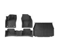 para Toyota para C-HR 2025 2024 2023 TPE Tapetes Piso Maletero Juego Alfombras Impermeables Todo Clima LHD Tapetes Respaldo Carga Alfombrilla Maletero Cubremaletero(4PCS Set)