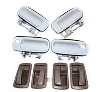 Para Toyota Para Camry 2.2L 3.0L 1992 1993 1994 1995 1996 Manija Exterior Interior Puerta Delantera Trasera Izquierda Derecha Cilindro Cerradura Coche Maneta Interior Lado(KIT 009)