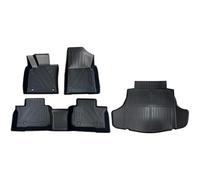 para Toyota para Camry 2024-2025 Híbrido Alfombrillas TPE para Maletero con Volante A La Izquierda Y A La Derecha Antideslizantes para Todo Tipo Clima WEFOLCC(4PCS Set,LHD)