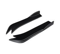 para Toyota para Camry Divisores Parachoques Trasero Coche Delantales Alerón Maletero Canard Difusor ala Envoltura Protector Ángulo Faldón Lateral para Automóvil(Negro Mate)