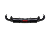 para Toyota para Camry Sport SE XSE 2018-2023 Difusor De Parachoques Trasero con Luz LED BLNETU(Glossy Black)