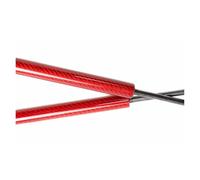 Para Toyota Para Celica Para T180 1990 1991 1992 1993 Hatchback Auto Maletero Trasero Resortes De Gas Pistón Elevación Por Resorte 765mm Muelle Neumático Maletero(Red carbon fiber)