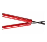 Para Toyota Para Celica T200 Hatchback 1994-1999 Amortiguador Arranque Trasero Soporte Elevación Pistones Resorte Gas Puntales Puerta Trasera 565 Mm Amortiguador Maletero(Red carbon fiber)