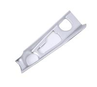 Para Toyota Para CHR 2016-2021 LHD RHD ABS Panel De Cambio Marchas Fibra Carbono Para Consola Central Cubierta Del Portavasos Delantero BLNETU(LHD ABS chrome)