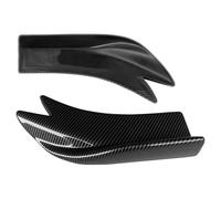 para Toyota para CHR 2018-2023 Parachoques Trasero Coche Divisores Delantales Esquinas Faldón Envoltura Labios Difusor Envoltura Maletero Ángulo ABS JUNOOS(Carbon Look)