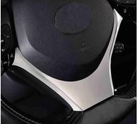 Para Toyota Para Chr Para C-Hr 2016-2020 Panel De Volante Adhesivo Cubierta Decoración Moldura Ribete Interior Automóvil(Plata)