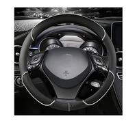 para Toyota para Chr para C-HR Auto Volante Antideslizante Cubierta del Volante Microfibra Cuero Deporte Protector para Volante De Coche Funda para Volante(White)