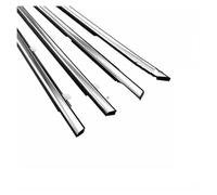 Para Toyota Para Corolla 2007-2013 75710/75720 4 Burletes Goma Cromados Ventanas Vidrio Y Molduras Ventanas Burlete Puerta Coche