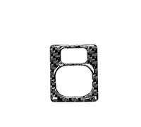 Para Toyota Para Corolla 2014 2015 2016 2017 2018 2019 Accesorios Ajuste Espejo Retrovisor Pegatinas Interiores Fibra Carbono Negro Interior Coche Cubierta Panel(HD,STYLE A)
