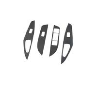 Para Toyota Para Corolla E210 Híbrido 2019-2025 Embellecedores Cubierta Del Botón Del Interruptor Elevación Del Cristal Ventana Del Coche DYDGUTUFB(Black)