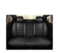 para Toyota para Corolla para Camry para RAV4 para CHR para Highlander para Land para Cuirser para Prado Funda De Asiento De Coche Cobertura Total 3D Fundas para Asiento Coche(Black Only Back Row)