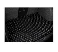 para Toyota para Crown 2008 2009 2010 2011 2012 Alfombrilla para Maletero Revestimientos De Carga Almohadilla Revestimiento Trasero Cuero Protector Maletero(Black Beige F)