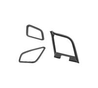 Para Toyota Para Crown Crossover 2023 2024 2025 RHD Salpicadero Delantero Izquierdo Y Derecho Cubierta De Salida De Aire Acondicionado(ABS Carbonfiber)