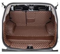 para Toyota para Crown para Kluger 7 Plazas Esteras para Maletero Coche Personalizadas Alfombrillas para Botas Cuero Personalizados Protector Cubre Maletero(Coffee B)