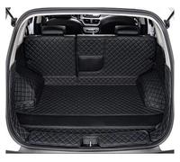 para Toyota para Crown para Kluger 7 Plazas Esteras para Maletero Coche Personalizadas Alfombrillas para Botas Cuero Personalizados Protector Maletero Coche(Black B)