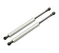 Para Toyota Para Harrier XU60 2013-2020 Elevador Capó Delantero Admite Resorte Gas Amortiguadores Hidráulicos Varillas Apoyo Pistón Puntales Amortiguador Gas Capó(Silver carbon fiber)