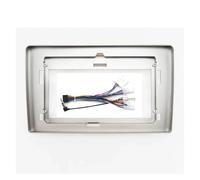 para Toyota para Hiace 2012-2018 10.1 Pulgada Radio Coche MP5 Reproductor Carcasa Marco 2 DIN Unidad Principal Fascia Estéreo Cubierta Tablero Fascia del Panel de Radio(Marco con Cable)