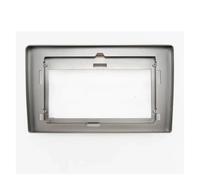 para Toyota para Hiace 2012-2018 10.1 Pulgada Radio Coche MP5 Reproductor Carcasa Marco 2 DIN Unidad Principal Fascia Estéreo Cubierta Tablero Fascia del Panel de Radio(Sólo Marco)