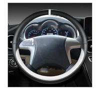 para Toyota para Highlander para Camry para Premio para Estima 2007-2013 para Fortuner para Hilux 2011-2015 Rueda de Cobertura de dirección Funda para Volante(White)