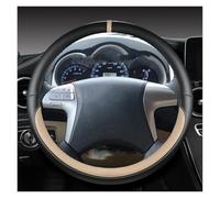 para Toyota para Highlander para Camry para Premio para Estima 2007-2013 para Fortuner para Hilux 2011-2015 Rueda de Cobertura de dirección Funda para Volante(Beige)