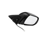 Para Toyota Para Highlander Vidrio Espejo Sin Calefacción Puerta Lado Conductor Conjunto Retrovisor Lateral Espejo Retrovisor Completo(Right Gloss Black)