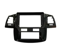 para Toyota para Hilux para Fortuner Marco Coche Pantalla Grande 9 Pulgadas Adaptador Panel Fascia Kit Instalación Audio Tablero 2 DIN MENSUNUBNM