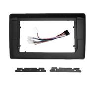 para Toyota para ist 2002 2003 2004 2005 Adaptador De Fascia Marco De Coche De 10 Pulgadas Kit De Panel De Montaje De Radio Tablero POMPOMPUR(Frame Cable)