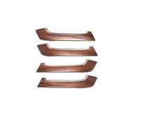 Para Toyota Para Land Cruiser Para Prado FJ150 2010 2011 2012 2013 2015-2018 Embellecedor De La Cubierta Manija Interior Puerta Del Automóvil IENQBVL(Pine Wood Grain)
