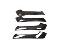 Para Toyota Para Land Cruiser Para Prado FJ150 2010 2011 2012 2013 2015-2018 Embellecedor De La Cubierta Manija Interior Puerta Del Automóvil IENQBVL(Black Wood Grain)