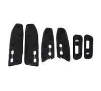 para Toyota para Land para Cruiser Prado LC120 FJ120 2003-2009 1Juego Barras Portaequipajes con Junta Goma, Almohadilla Impermeable Barra Barras Portaequipajes