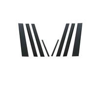 Para Toyota Para Noah Para Voxy R70 2008-2013 Pegatinas Para Coche Color Negro Brillante Para Ventana Puerta Columna Poste De Pilar BC PYPFQUMQGR