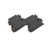 para Toyota para Prado 120 2004-2009 para Tacoma 2005-2011 para 4Runner 2003-2009 Cubierta Cuero Embellecedor Volante Funda Antideslizante Volante(Red Bar-no Hole)