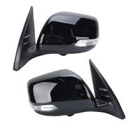 Para Toyota Para Prado 150 2013-2018 Negro Con Cámara Espejo Lateral 13 Pines Conjunto De Retrovisor(1 pair)