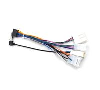 para Toyota para Previa para Estima para Tarago XR50 2006-2016 Radio 9 Pulgadas Marco Panel Estéreo Arnés Cableado Adaptador Cable Alimentación WEFOLCC(Only Cable)