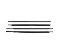 Para Toyota para Prius 1,5L 2004-2009 Tira sellante de goma para cristal de puerta lateral 75710-47010 4 Piezas Moldura de ventana