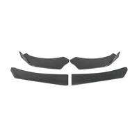 para Toyota para Prius 2001-2021 Parachoques Delantero Alerón Divisor Lateral Kit Carrocería Difusor Accesorios para Coche 177 Cm 4 Unidades POMPOMPUR(Carbon Fiber Look)