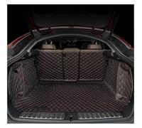 para Toyota para Prius 2012 2013 2014 2015 2016 2017 Estera Maletero Coche Almohadillas Pie Accesorios Cubierta Alfombra Protector Cubre Maletero(Black-Red B)