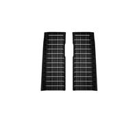 para Toyota para Prius 60 Series 2023 202 W5N4 Parachoques Trasero Coche Placa Pie Protector Umbral Puerta Maletero Pedales Protector Cubierta Coche(2 Piezas Negro)