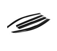 para Toyota para Rav4 2006-2022 Visera Negra Ventana Lateral Coche Rejilla Ventilación Protección contra La Lluvia Visera Puerta Cubierta Embellecedora 1 Juego Ventanillas Laterales(2006-2012)