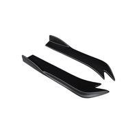 para Toyota para Reiz para Mark X 2005-2019 Parachoques Trasero Coche Divisores Delantales Alerón Maletero Difusor ala Protector Ángulo Envolvente JUNOOS(Matte Black)