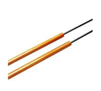 Para Toyota Para Supra A70 3a 1986-1993 Capó Delantero Modificar Amortiguadores Gas Soportes Elevación Vástagos Pistón Muelles(Orange Carbon Fiber)